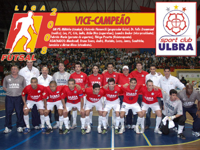 Ulbra/Suzano, Liga Futsal 2008 runner up (Photo courtesy: Futsal Do Brasil)