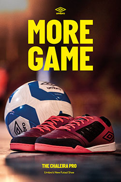 MORE GAME: UMBRO UNVEIL EXCITING NEW FUTSAL CAMPAIGN