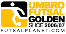 UMBRO European Golden Shoe 2006/2007 by Futsalplanet.com