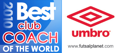 UMBRO Futsal Awards 2010 - Best Club Coach of the World