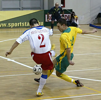 Russia vs Lithuania (Photo courtesy: Miklos Biszkup)