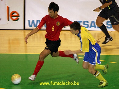 Belgium vs Moldova (Photo courtesy: Cedric Bouillon - Futsal Echo)