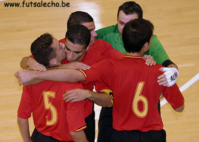 Belgium vs Moldova (Photo courtesy: Cedric Bouillon - Futsal Echo)