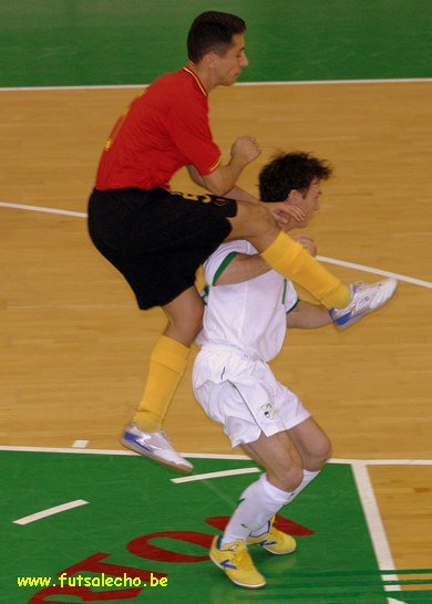 Slovenia vs Belgium (Photo courtesy: Cedric Bouillon - Futsal Echo)