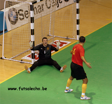 Slovenia vs Belgium (Photo courtesy: Cedric Bouillon - Futsal Echo)