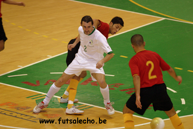 Slovenia vs Belgium (Photo courtesy: Cedric Bouillon - Futsal Echo)