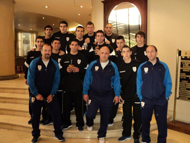 Uruguayan Team in Itagui (Photo courtesy: Penarol)