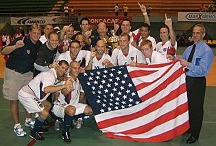 The U.S. Futsal Team is CONCACAF Champion (Photo courtesy: US SOCCER)