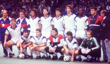 U.S. Team that won the bronze medal at the 1989 FIFA Five-A-Side World Championship in Holland ...