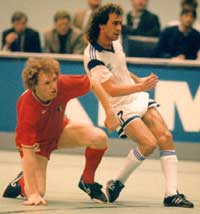 U.S. defender Jim Gabarra against Belgium ...