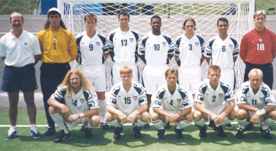 US National team 1996 (Photo courtesy Otto Orf via CONCACAF)