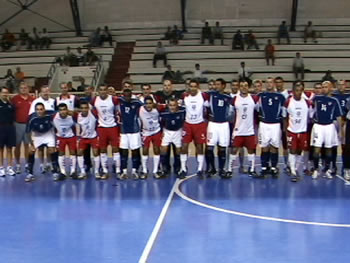 USA and ECB Sao Bernardo together (Photo courtesy: www.futsal.com.br)