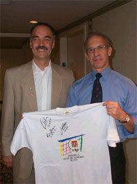 Bill Sampaio (Left) and Alex Para ...