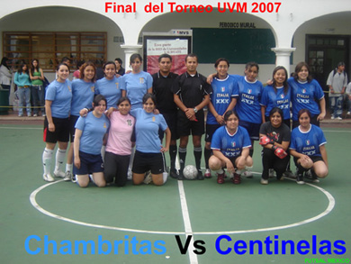 Chambritas vs Centinelas (Photo courtesy: Fernando P�rez -Futsal Mexico)