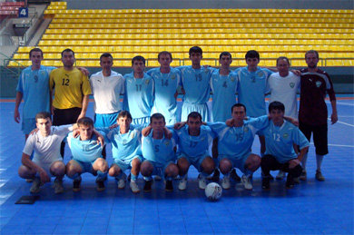 Uzbekistan is working hard with Sergio Sapo (Photo courtesy: Uzbek Futsal Association)