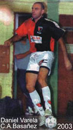 Daniel Varela during the past season with Basa�ez