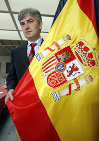 Jos� Venancio Lopez Hierro, new spanish coach (Photo courtesy: APHOTO Spain - LNFS)