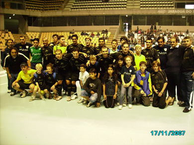 Vikings and Malwee, all together! (Photo courtesy: Vikings Futsal)