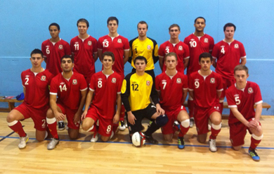 Welsh National Team in Hereford, december 2011 (Photo Courtesy: FAW)
