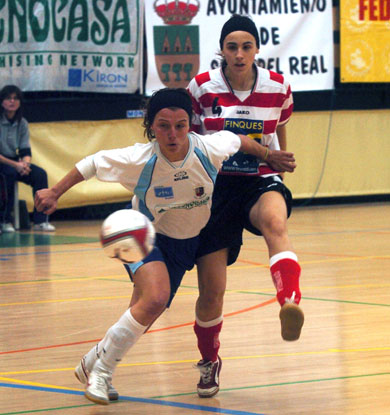 An action from Tecnocasa Mostoles vs Gironella (Photo courtesy: Enrique Serrano)