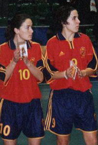 Eva Manguan, number 9, great player