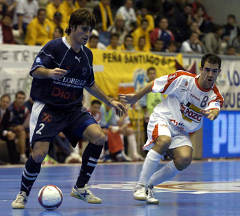 David vs Fran Serrejon (Photo courtesy: LNFS)