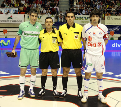 Julio, Blazquez Sierra, Cordero Gallardo and Manu (Photo courtesy: Angel Perez - LNFS)