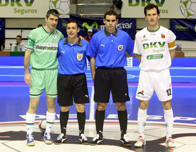 Julio, Blazquez Sierra, Cordero Gallardo and Santi (Photo courtesy: Angel Perez - LNFS)