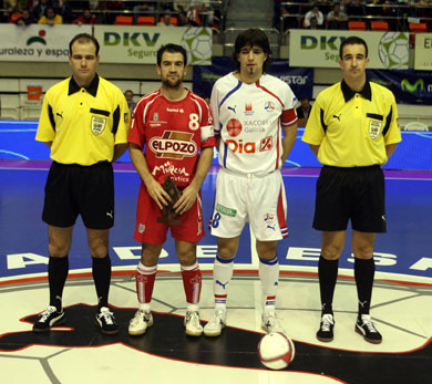 Gutierrez Lumbreras, Fran Serrejon, Manu and Gracia Marin (Photo courtesy: Angel Perez - LNFS)