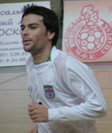 Mohsen Zarei (Persepolis, Iranian National team) (Photo courtesy: Superleague)