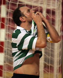 Zezito, can dream another title (Photo courtesy: Futsal Sporting Web Site)
