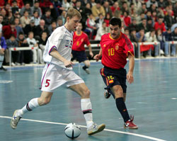 Spain vs Russia (Photo courtesy LNFS)